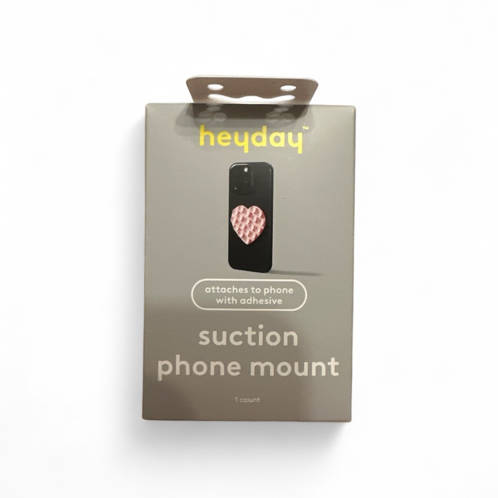 Heyday Gray Suction Phone Mount